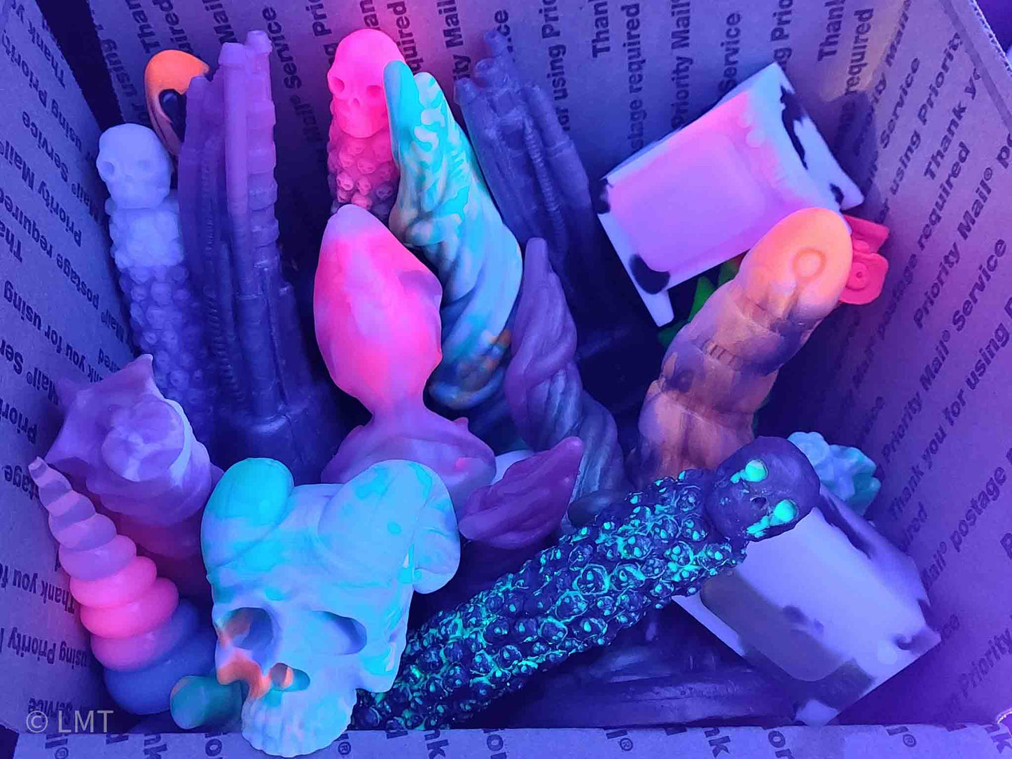 The Big Box. Of Dildos.