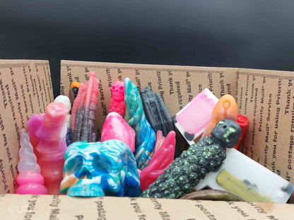 The Big Box. Of Dildos.